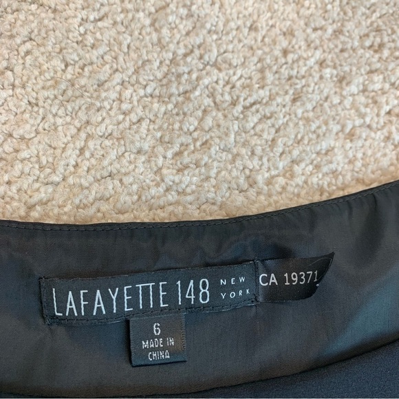 Lafayette 148 New York Women's 6 Black Classic Tops Sleeveless - Picture 4 of 9